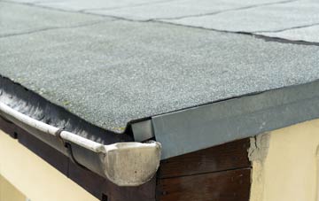 repair or replace Hundon flat roofing?