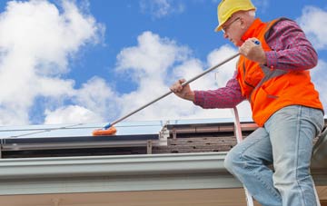 Hundon soft wash roof cleaning